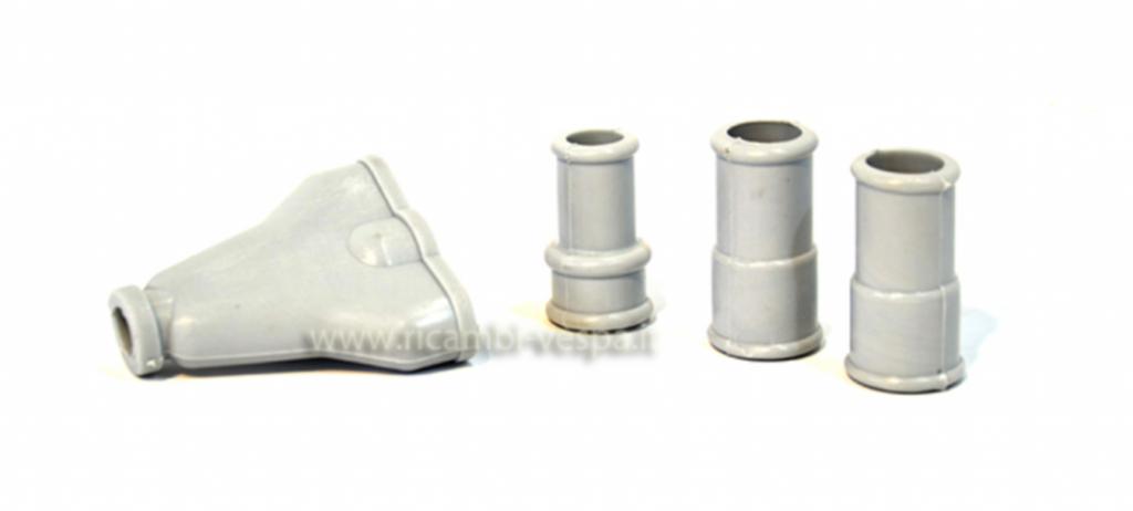 Handlebar collar and cablesleve protection kit for Vespa 125 VM1>2T-VN1>2T/150 VL1>3T-150 GS VS1T 