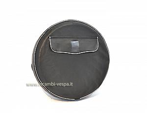 Black spare wheel cover ( 10'') 