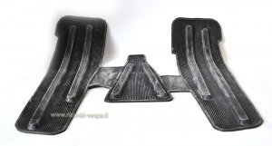 Black rubber mat for Vespa 125 VNA &#x2F; VNB 