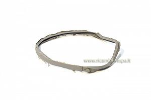 Grey rubber lens-headlamp gasket 