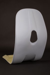 Fiberglass shield and footboard for Vespa 50&#x2F;90 SS 