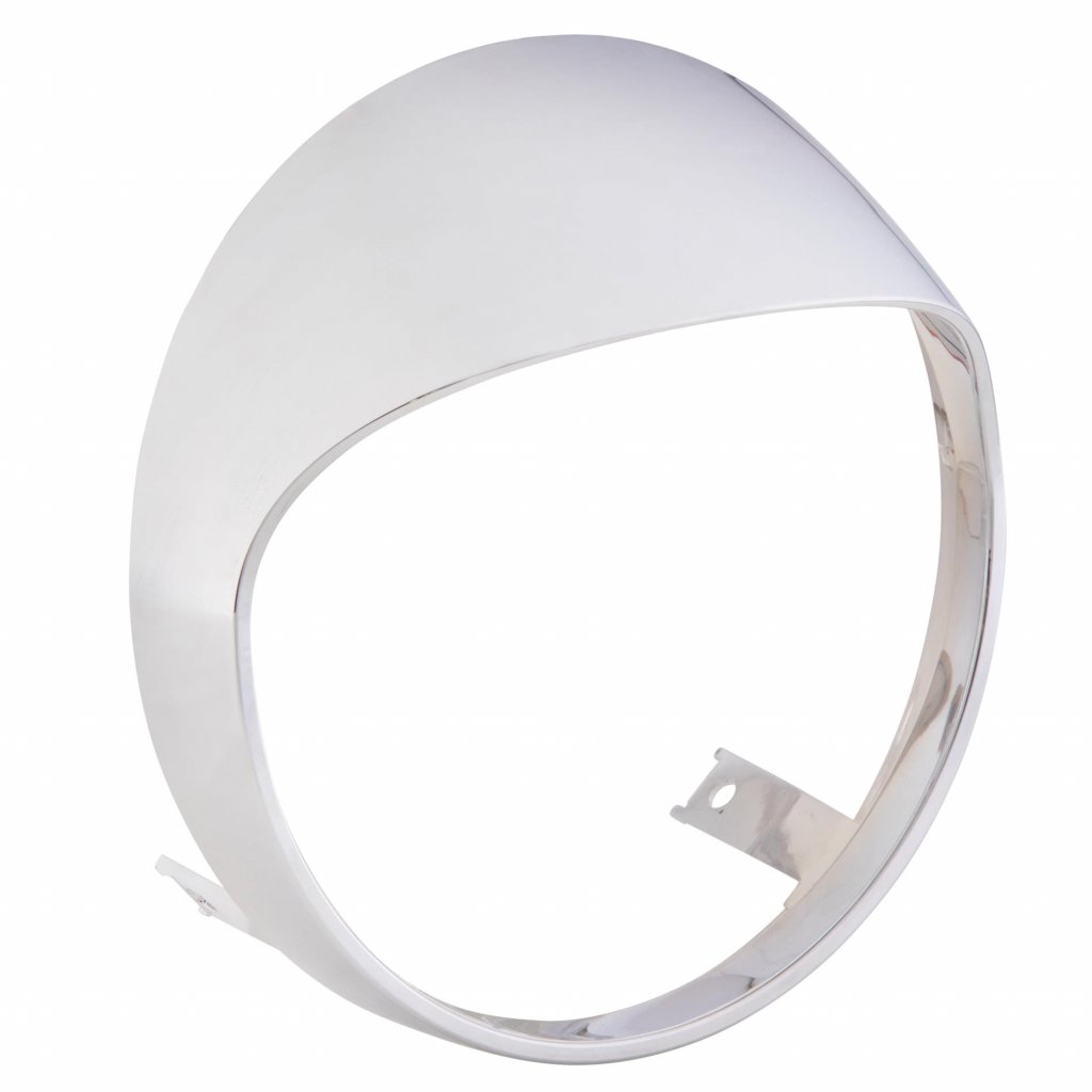 SIP headlight ring in chromed plastic for Vespa 125/300 GTS '19 