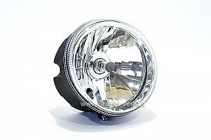 Headlamp unit with socket 