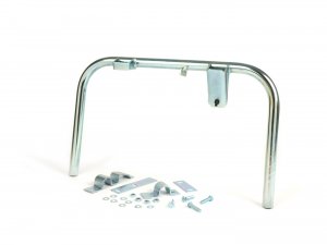 Galvanized central stand BGM PRO Soft Stop System for Vespa 125/150/160/180/200 VNB-GT-GL-TS-Sprint-VBB-SS-Rally-GS 