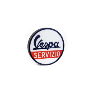 Vespa service light sign 