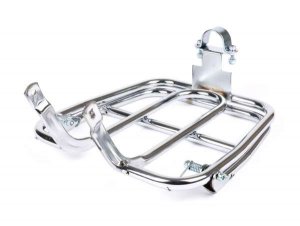 Chromed front luggage rack for Piaggio Ciao 