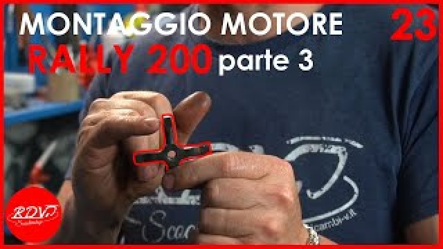 Restauro completo Vespa Rally 200 VSE1T - montaggio parte 23
