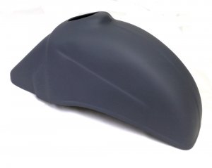 Front mudguard in fiberglass for Vespa 50/90/125 Special-NLR-Primavera-ET3 with PK fork (shock absorber on the right) 
