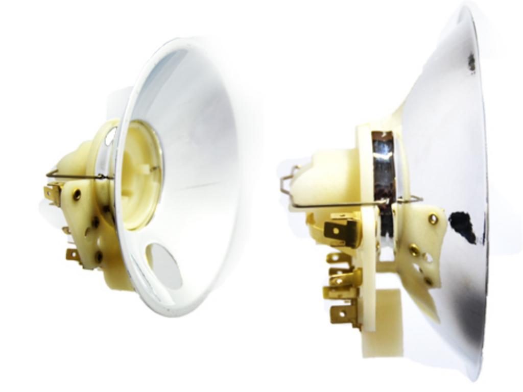 parabolic with lightbulb holder (130 mm. Diam.) 