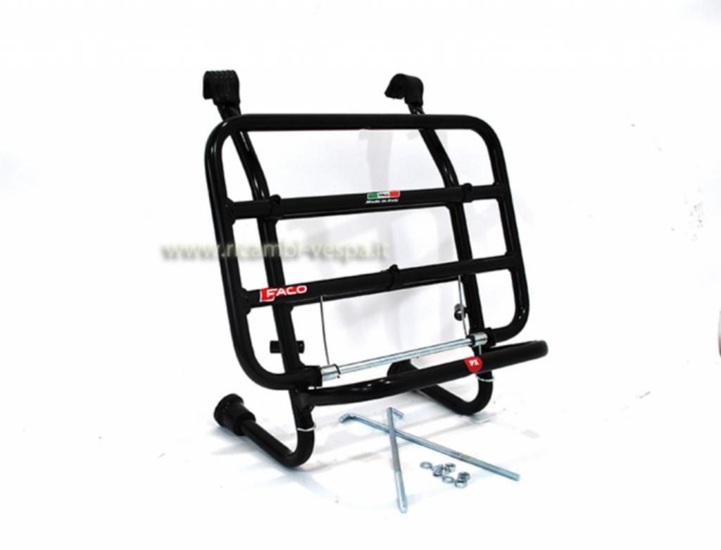 Black painted complete luggage carrier 