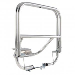 Rack without spare wheel holder 