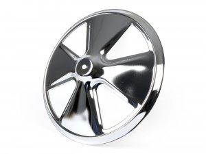 Chrome plated wheel hub 