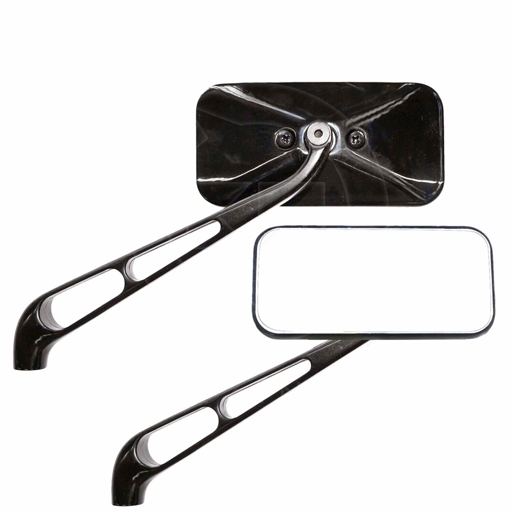 Specchio retrovisore di colore nero (SX/DX) per Vespa 50/90/125/150/180/200 