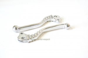 Pair of racing brake and clutch levers for Vespa 50/90/125 Primavera ET3 