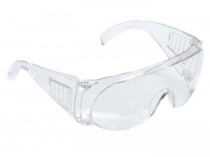 Occhiali protettivi -3M occhiali di sicurezza Visitor- EN 166, lente in policarbonato, leggero, confortevole 