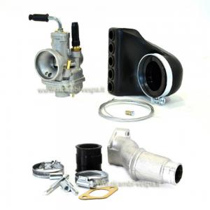 Polini carburettor CP Ø 19 with filter, air transmission and manifold 