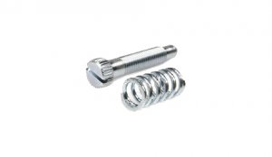 Screw with spring for idle adjustment screw VHSB Vespa V50 &#x2F; 90&#x2F;100&#x2F;125 &#x2F; PV &#x2F; ET3 &#x2F; PK50 &#x2F; S &#x2F; SS &#x2F; X 