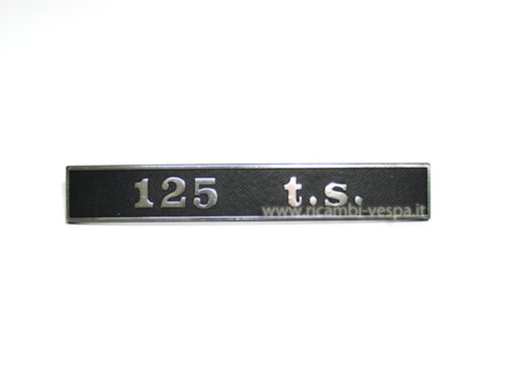 Nameplate 125  t.s. 