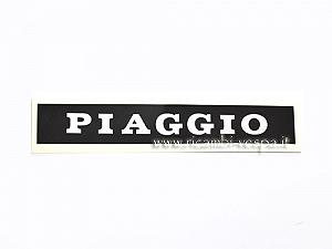 Piaggio nameplate for two-seat saddle 