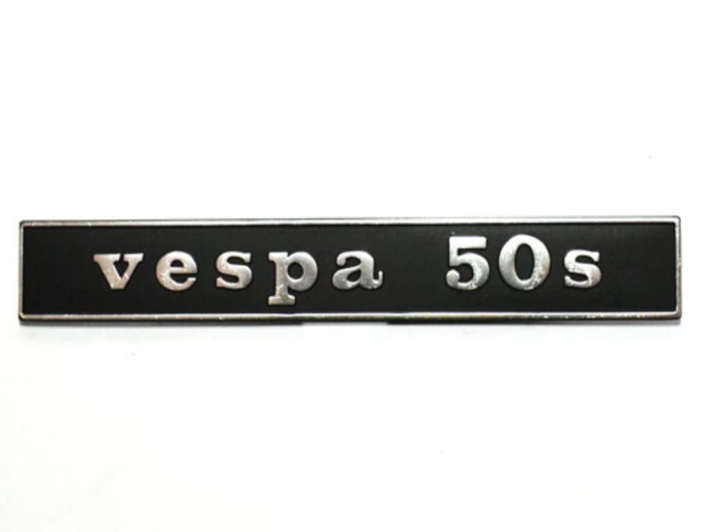 Nameplate  Vespa 50s 