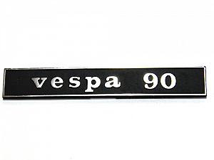 Nameplate Vespa 90 