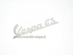 Nameplate Vespa GS 