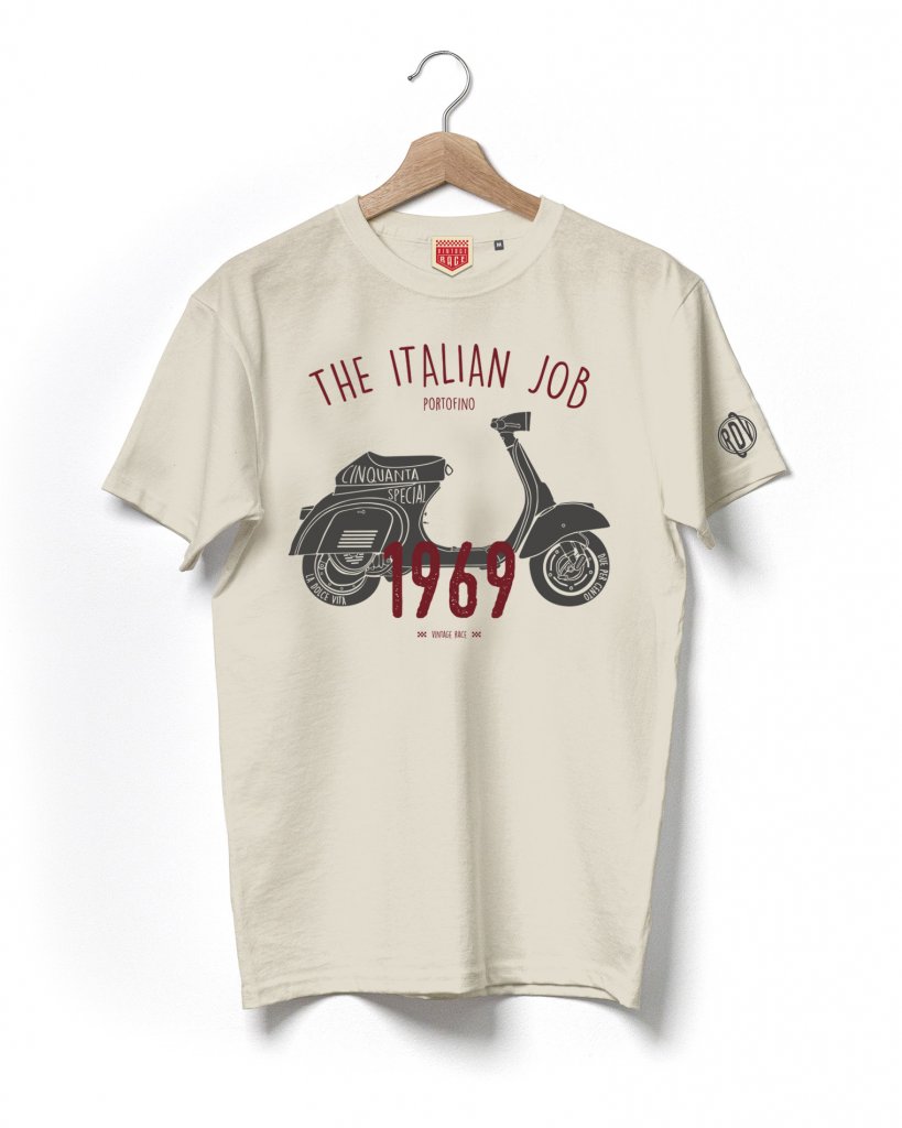 T-shirt "THE ITALIAN JOB PORTOFINO" by RDV 