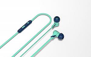 Aquamarine swing earphones 