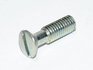 Plastic lens fastening screw 